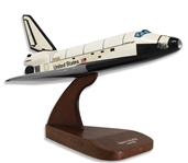 Dick Scobees Personally Owned Model of Space Shuttle Challenger